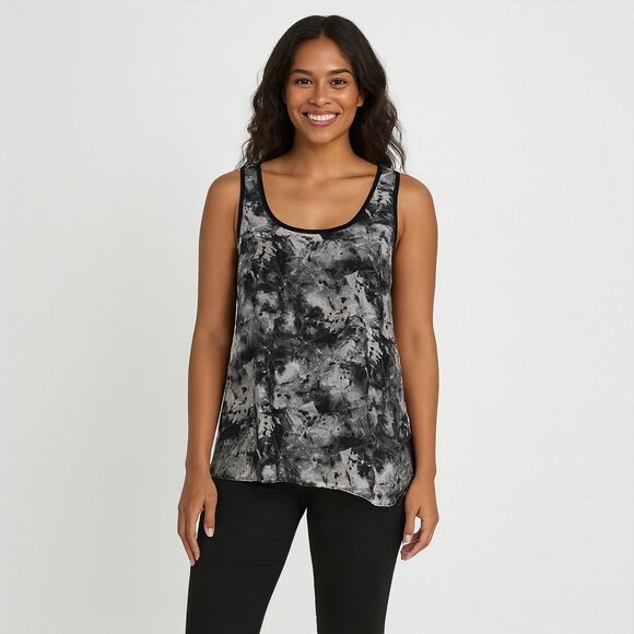 Vivienne Tam Abstract Tank Top Size M NWT Minimalist Artsy Edgy Y2K Grunge - Picture 4 of 9